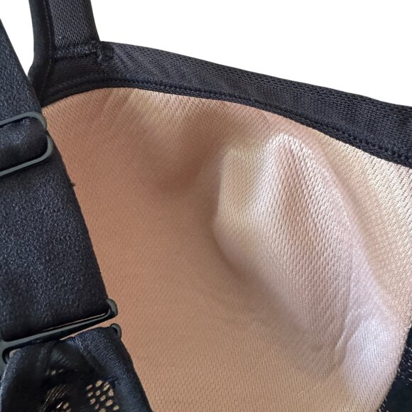 Le Mystère Bra Sz 36D Black Lace Wire Free Full Cup Coverage Bra - Picture 10 of 16